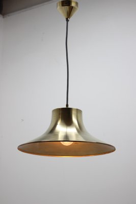 Mid-Century Pendant in Brass by Napako, 1970s-TZ-1257662