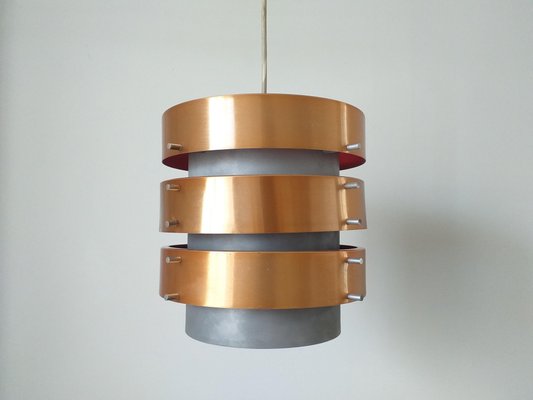 Mid-Century Pendant in Style of Jo Hammerborg, Denmark, 1970s-TZ-807871