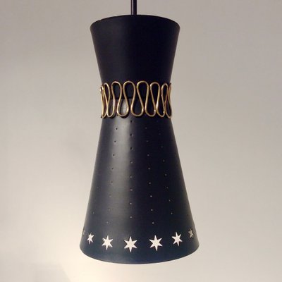 Mid-Century Pendant Lamp Attributed to Stilnovo, Italy, 1950s-EW-1072792