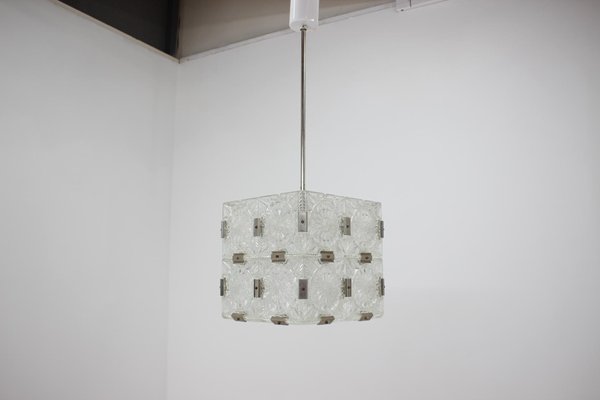 Mid-Century Pendant Lamp from Kamenický Šenov, 1960s-TZ-686128