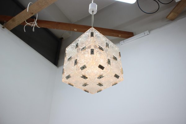 Mid-Century Pendant Lamp from Kamenický Šenov, 1960s-TZ-686128