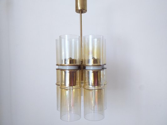 Mid-Century Pendant Lamp from Kamenicky Senov, 1970s-TZ-970537