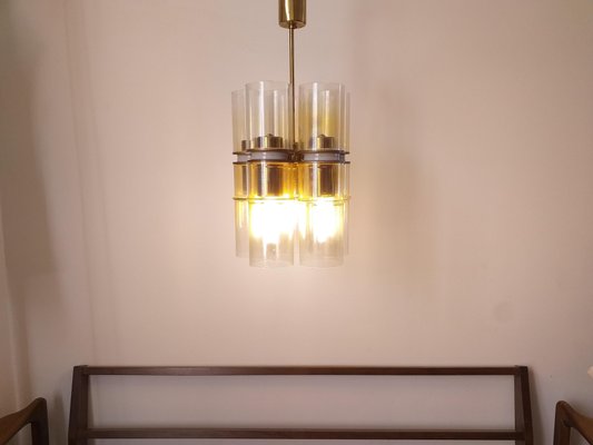 Mid-Century Pendant Lamp from Kamenicky Senov, 1970s-TZ-970537