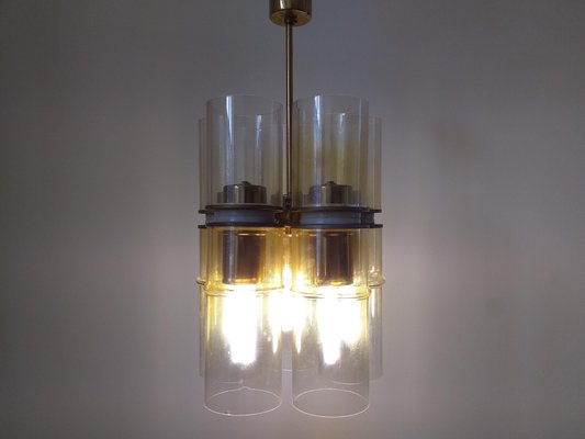 Mid-Century Pendant Lamp from Kamenicky Senov, 1970s-TZ-970537