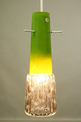 Mid-Century Pendant Lamp in Glass from Rupert Nikoll, 1950s-FUP-1388494