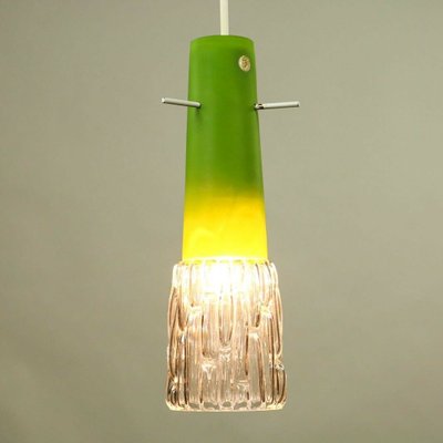 Mid-Century Pendant Lamp in Glass from Rupert Nikoll, 1950s-FUP-1388494