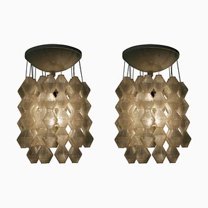 Mid-Century Pendant Lamps from Napako, Set of 2-TZ-1158377