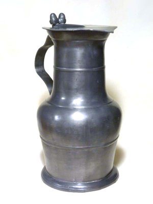 Mid-Century Pewter Pitcher-GKB-796295