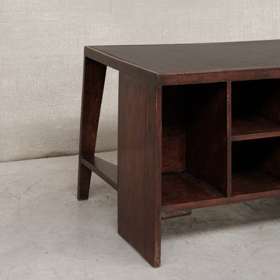 Mid-Century Pigeonhole Pj-Bu-02-a Desk by Pierre Jeanneret-JRP-1150842