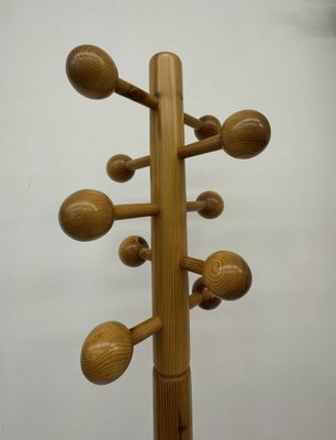 Mid-Century Pine Coat Rack, 1970s-BGP-1719570