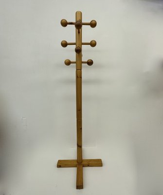 Mid-Century Pine Coat Rack, 1970s-BGP-1719570