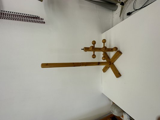 Mid-Century Pine Coat Rack, 1970s-BGP-1719570