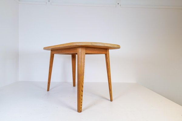 Mid-Century Pine Coffee Table by Carl Malmsten, Sweden, 1940s-UYK-997344