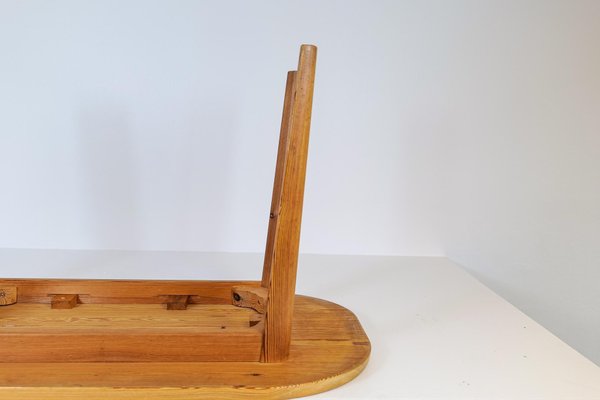 Mid-Century Pine Coffee Table by Carl Malmsten, Sweden, 1940s-UYK-997344