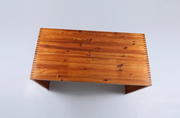 Mid-Century Pine Desk attributed to Ate Van Apeldoorn for Houtwerk Hattem, 1960s-XT-1417461