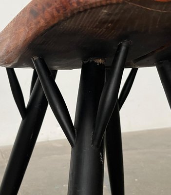 Mid-Century Pirkka Stool by Ilmari Tapiovaara for Laukaan Puu-UAH-1736382