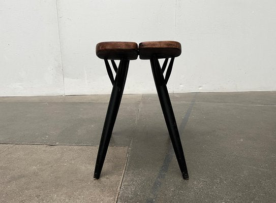 Mid-Century Pirkka Stool by Ilmari Tapiovaara for Laukaan Puu-UAH-1736382