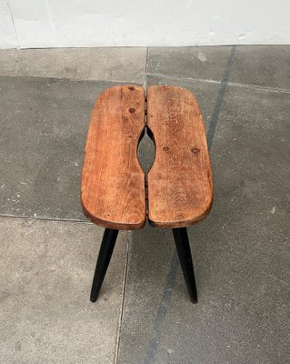 Mid-Century Pirkka Stool by Ilmari Tapiovaara for Laukaan Puu-UAH-1736382