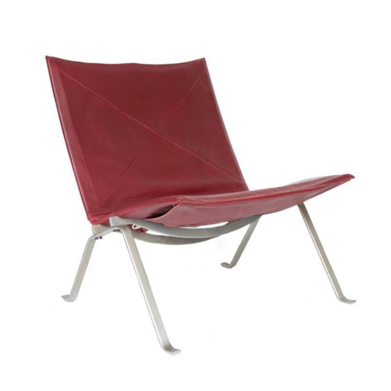 Mid-Century PK22 Lounge Chair by Poul Kjaerholm for E. Kold Christensen