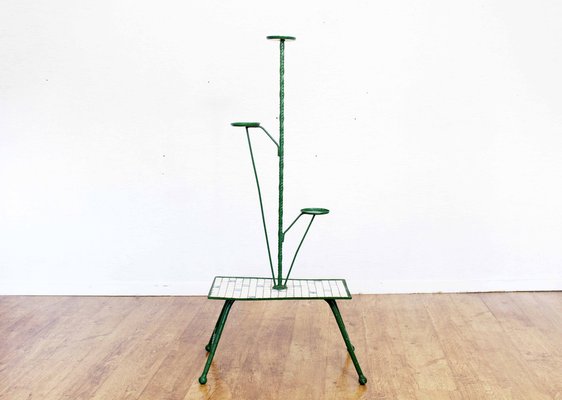 Mid-Century Plant Stand-BQF-1295947