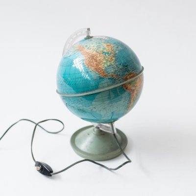 Mid-Century Plastic Globe, 1970s-NZV-1407969