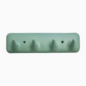 Mid-Century Plastic Green Wall Hook, Italy, 1950s-NB-1335566