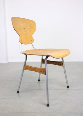 Mid-Century Plywood Desk Chairs by Niko Kralj for Stol Kamnik, Set of 2-HGJ-1438615