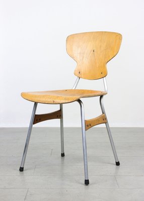 Mid-Century Plywood Desk Chairs by Niko Kralj for Stol Kamnik, Set of 2-HGJ-1438615