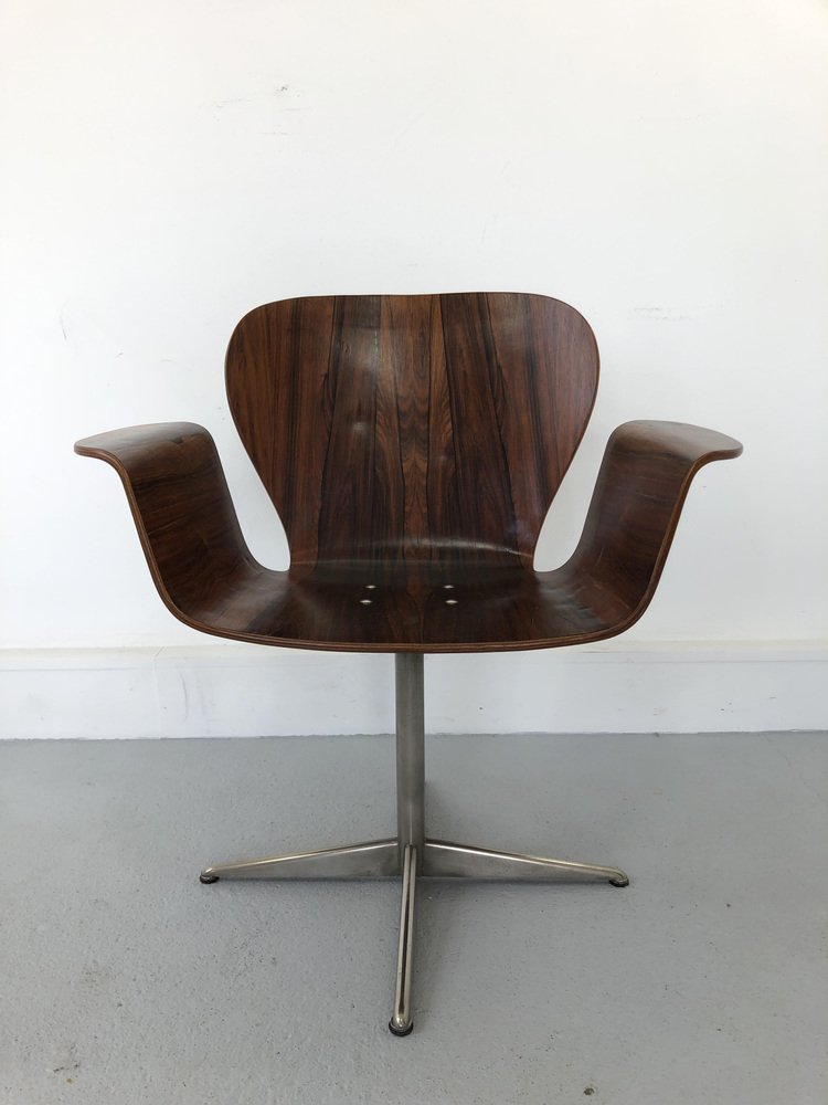 Mid-Century Plywood Focus Chair by A. Belokopytoff for Westnofa-JWH-1273929