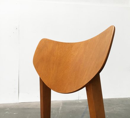 Mid-Century Plywood Side Chair-UAH-851080