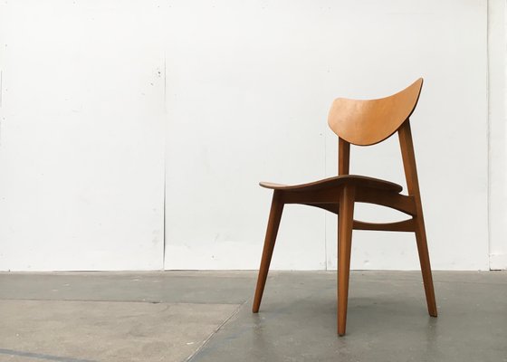 Mid-Century Plywood Side Chair-UAH-851080