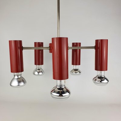 Mid-Century Polish Spider Chandelier from Elmed, 1960s-ZPB-997032