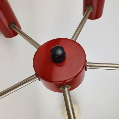 Mid-Century Polish Spider Chandelier from Elmed, 1960s-ZPB-997032