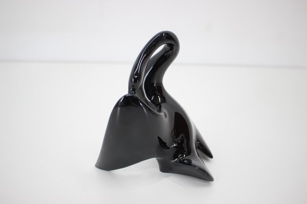 Mid-Century Porcelain Swan by Miroslav Smutný, 1960s-TZ-727134