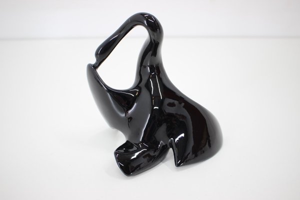 Mid-Century Porcelain Swan by Miroslav Smutný, 1960s-TZ-727134