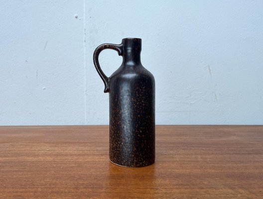 Mid-Century Pottery Carafe Vase by Bastian le Pemp for Kemper / Quimper France, 1960s-UAH-1797007