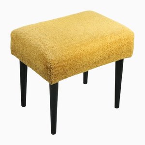 Mid-Century Pouf in Yellow-HGJ-1251317