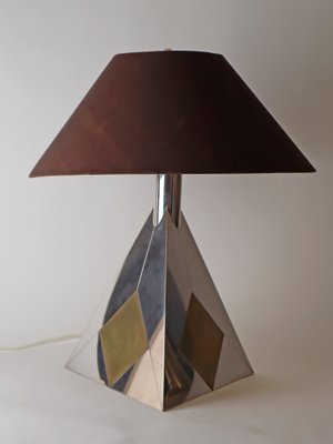 Mid-Century Pyramid Table Lamp-ESB-1371795