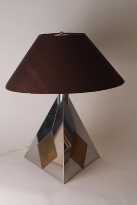 Mid-Century Pyramid Table Lamp-ESB-1371795