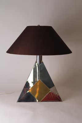 Mid-Century Pyramid Table Lamp-ESB-1371795