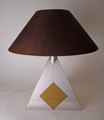 Mid-Century Pyramid Table Lamp-ESB-1371795