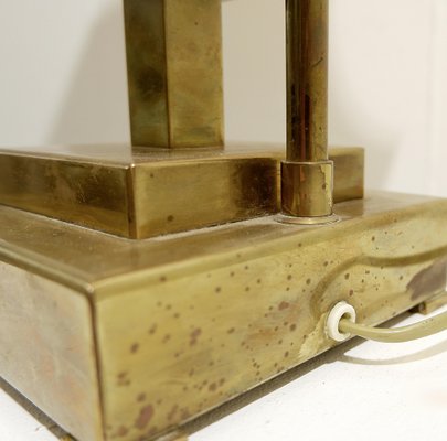 Mid-Century Pyrite Stone Table Lamp, 1950s-JG-1377696