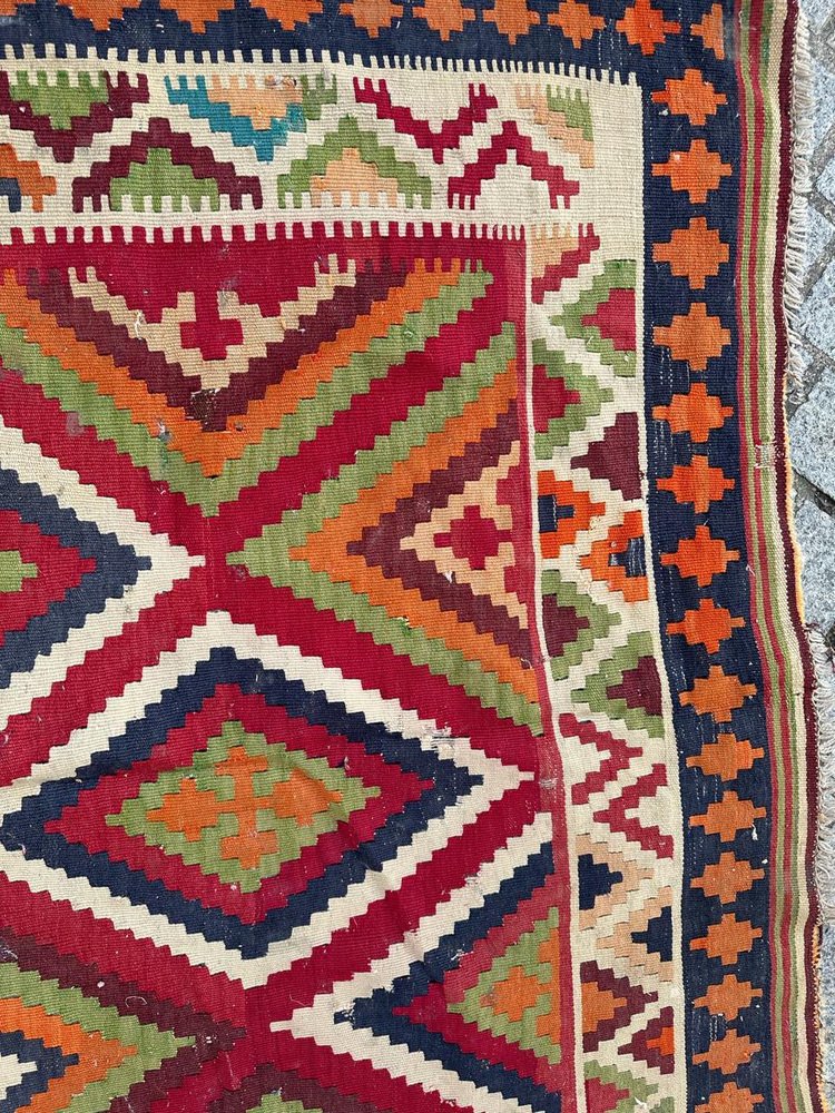 Mid-Century Qashqai Kilim, 1960s-YMM-1769397