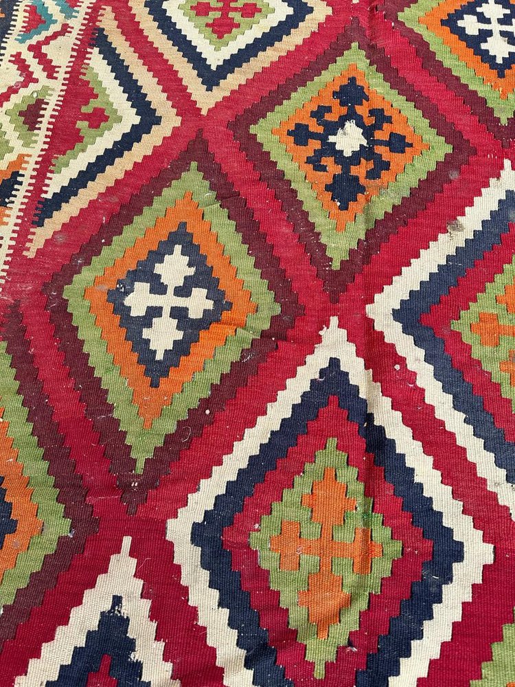 Mid-Century Qashqai Kilim, 1960s-YMM-1769397