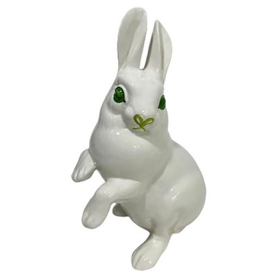 Mid-Century Rabbit Figure in Ceramic by Ronzan-UCH-1372779