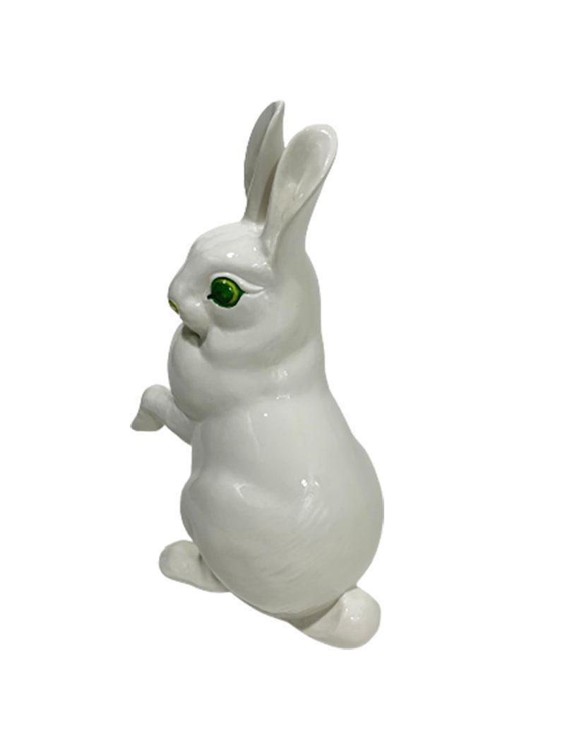 Mid-Century Rabbit Figure in Ceramic by Ronzan