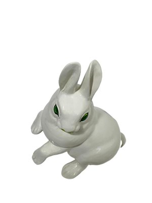 Mid-Century Rabbit Figure in Ceramic by Ronzan