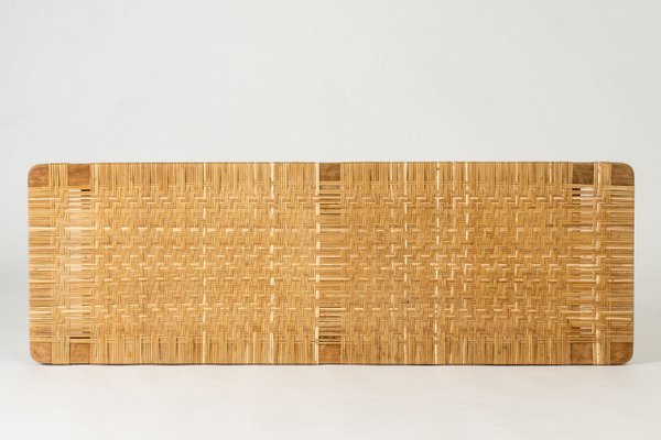 Mid-Century Rattan Bench by Børge Mogensen from Fredericia, 1960s-NL-1702993