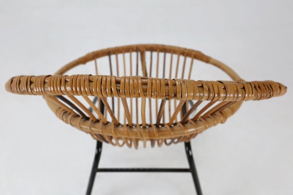 Mid-Century Rattan Children's Chair-YSY-1316482