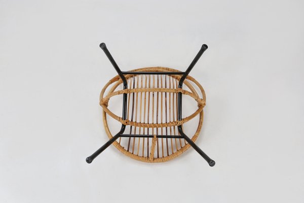 Mid-Century Rattan Children's Chair-YSY-1316482